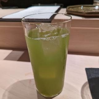 クラフト緑茶ハイ(鮨 若尊)