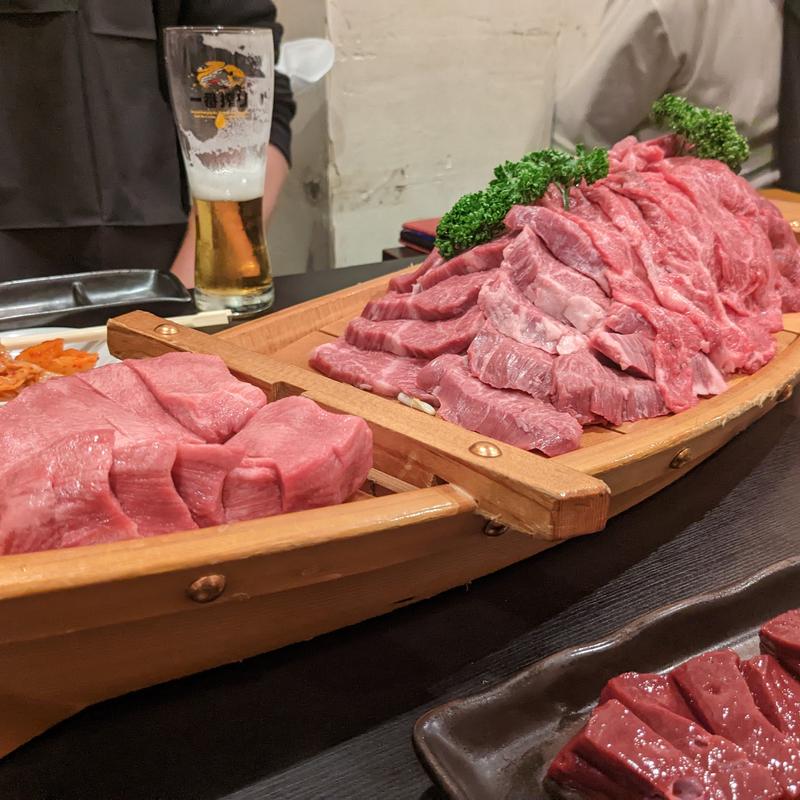 肉の舟盛り(ミキスケ )