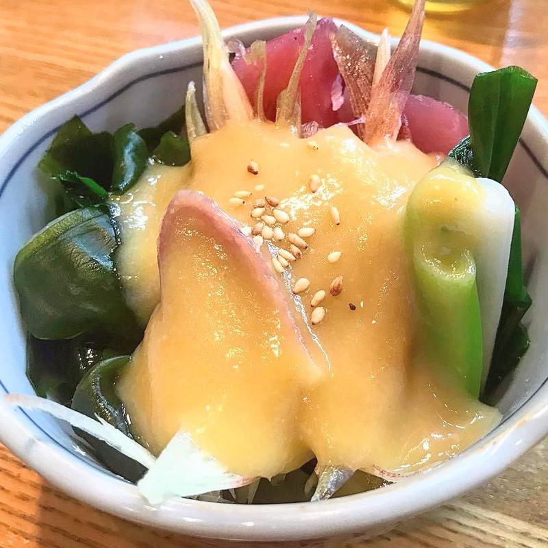 マグロぬた(石橋)