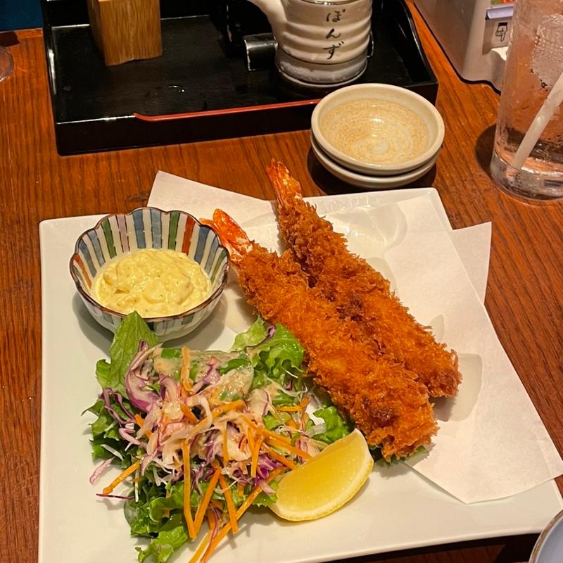 エビフライ(釣船茶屋 ざうお 鈴鹿店)