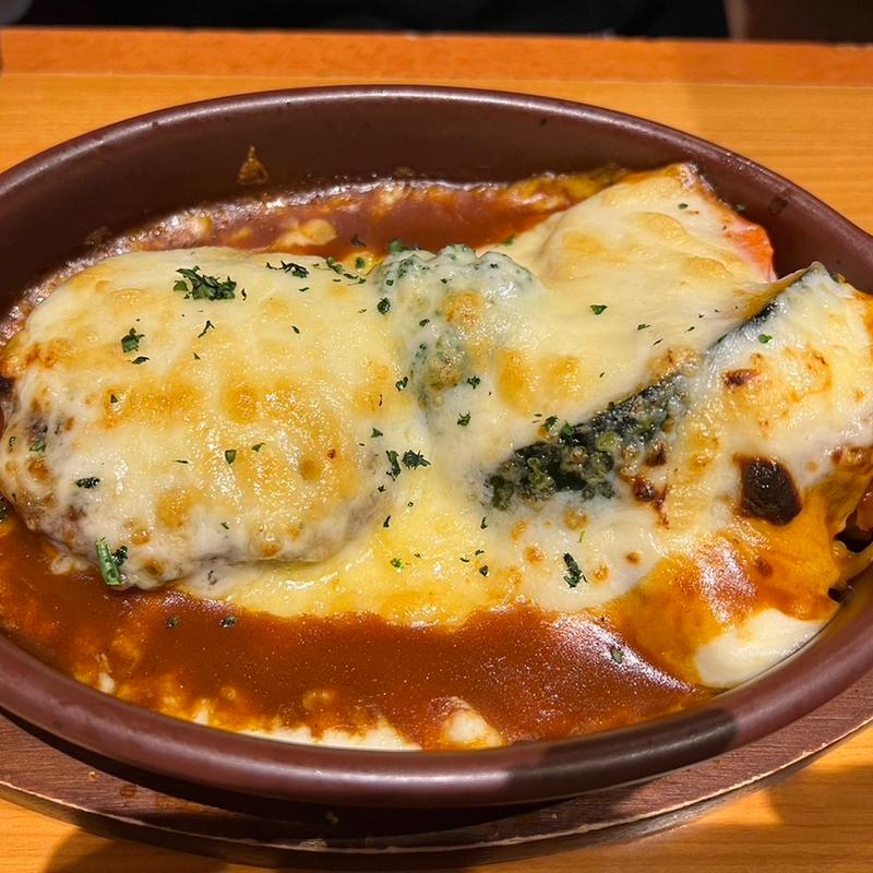 チーズグラタンハンバーグ(さわやか　沼津学園通り店)