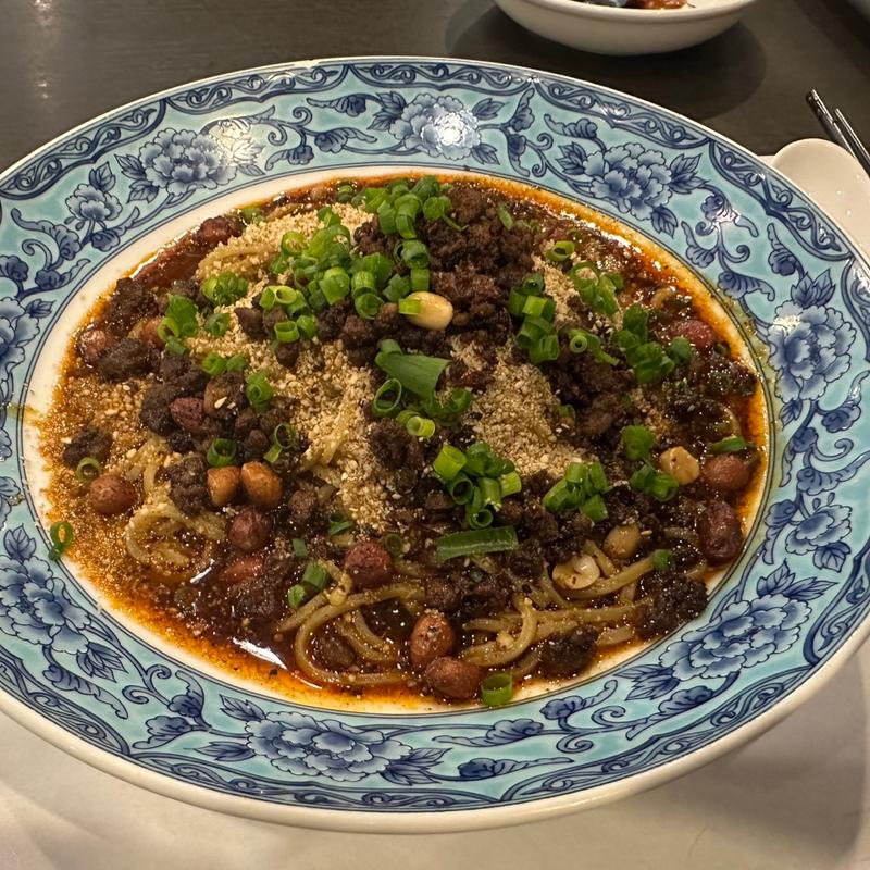 汁なし坦々麺(鴻福門)