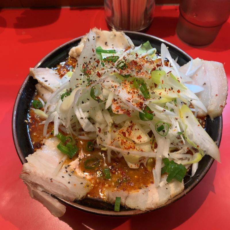 辛いラーメン(ラーメン 骨々亭)