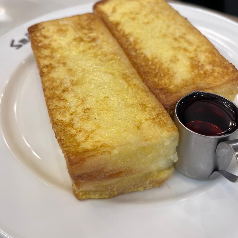 フレンチトーストセット(スマート珈琲店)