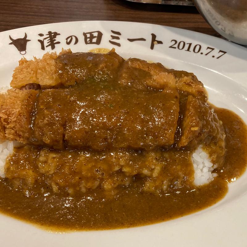 ロースカツカレー(多め250g)(津の田カリー エミル高槻店)