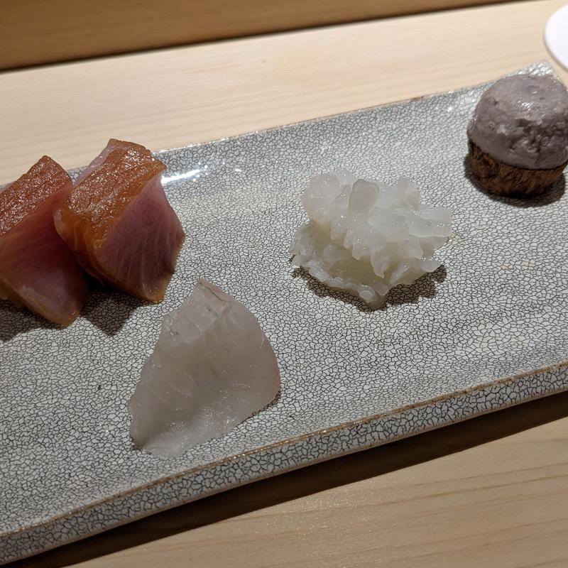 お造り(鮨 西崎)