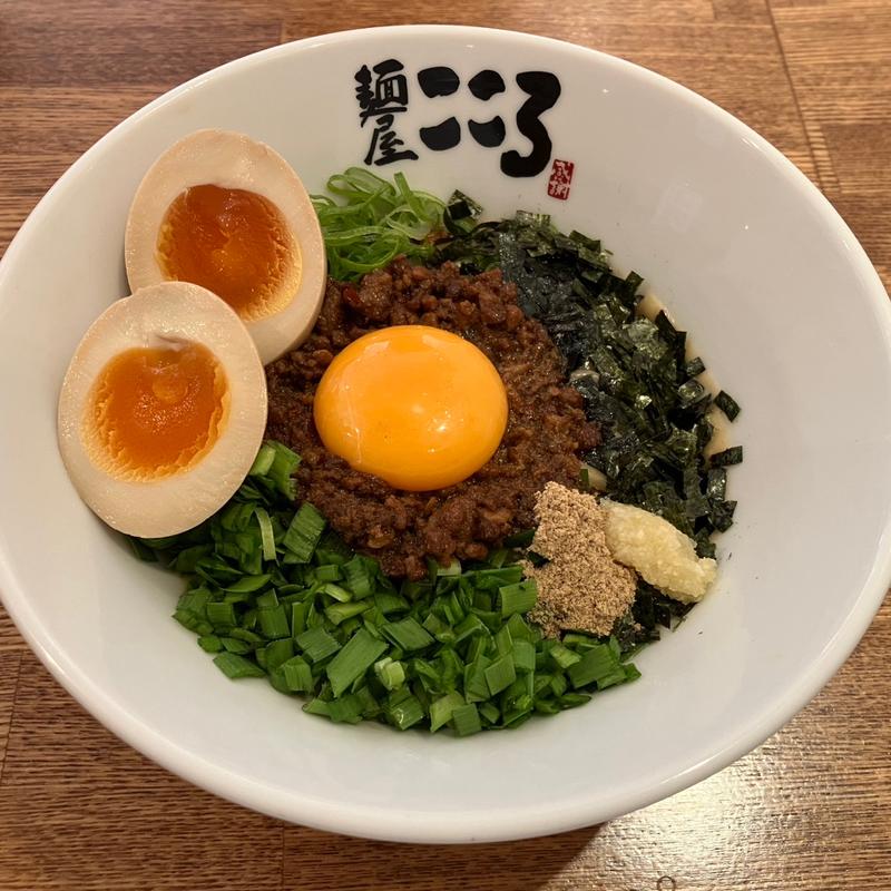 肉入り台湾まぜそば(麺屋 こころ 狭山入曽店)