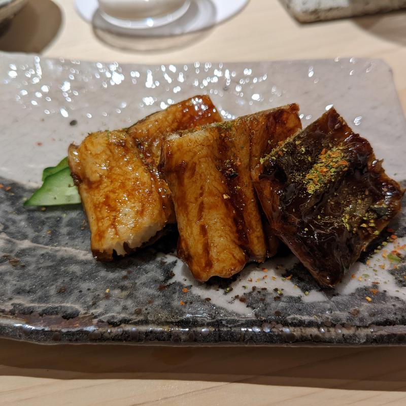 焼き穴子(鮨 西崎)