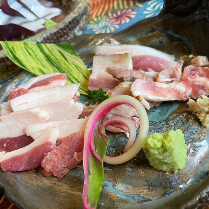 琉球いのししの刺身(琉宮 )