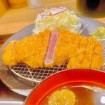 牛サーロインカツ膳(牛カツ京都勝牛 ダイバーシティ東京プラザ店)