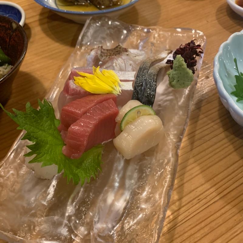 お造りおまかせ5種盛り(ここら屋 先斗町店)