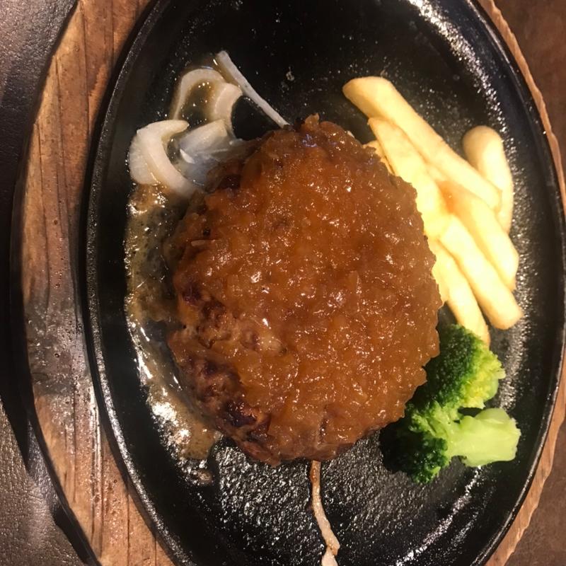 あさくまハンバーグステーキ(ステーキのあさくま 三方原店 )