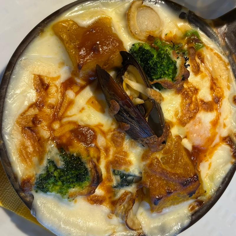 魚介とかぼちゃのあふれクリームドリア(ココス 平岸店)