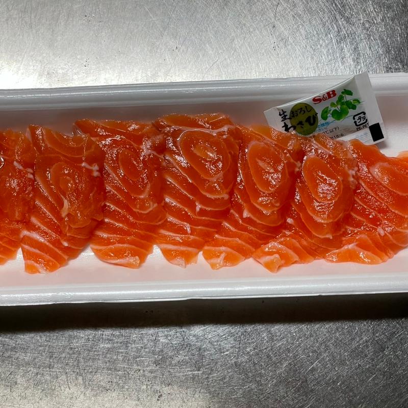 サーモン刺身(原信 五泉店)