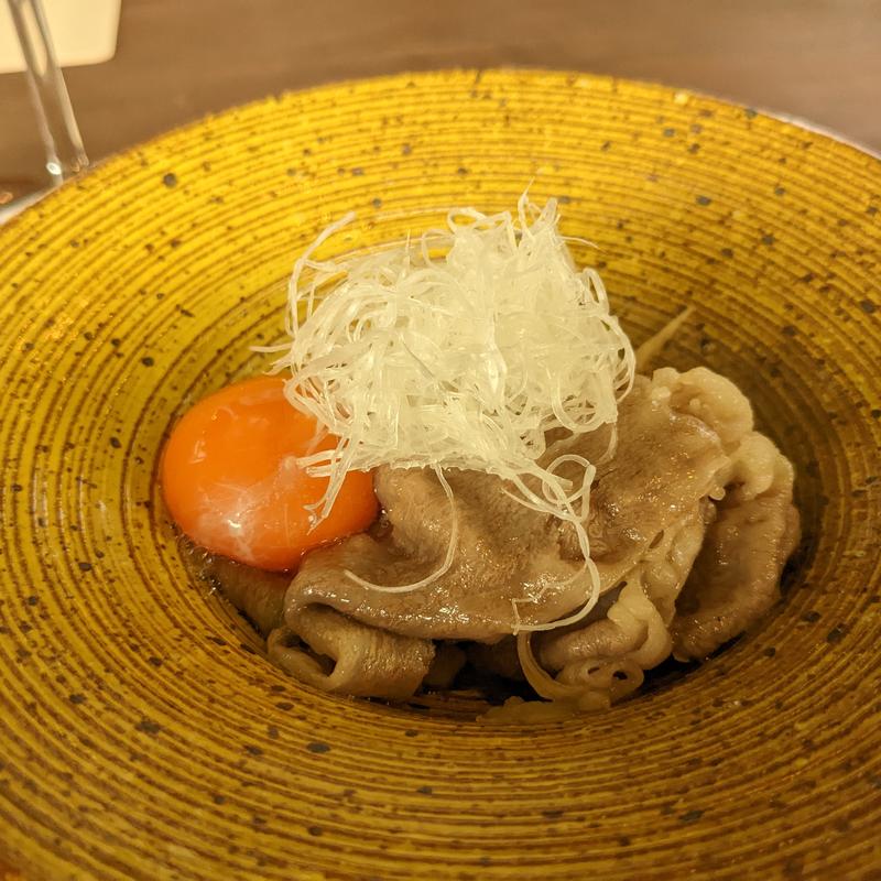 牛すき焼き(徳山鮓 （とくやまずし）)