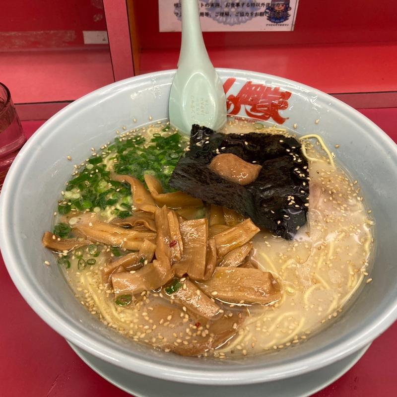 朝ラーメンLINEクーポンメンマ(山岡家 小山田間店 （やまおかや）)