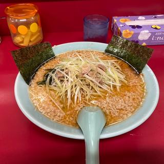 ネギラーメン麺半麺辛味スパイス(ラーメンショップ 境店 )