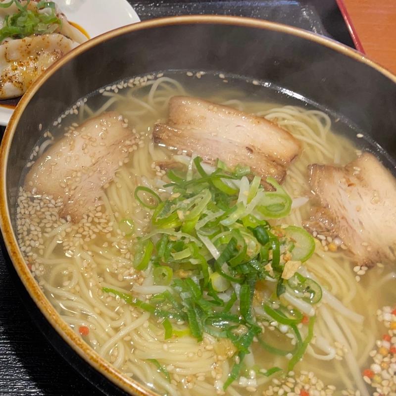 塩ラーメンセット(ラーメン チャイナキッチン 翠香)