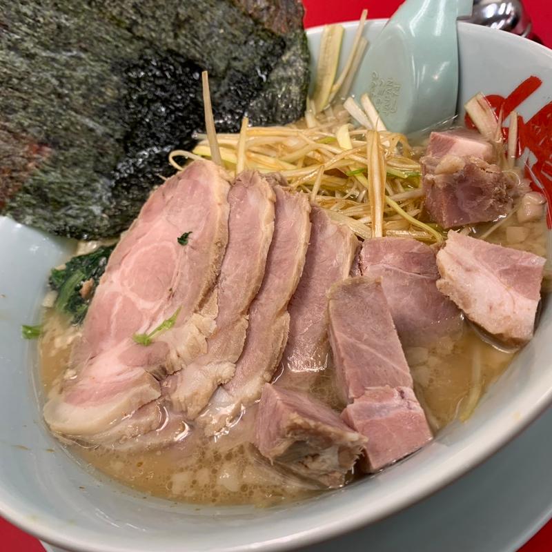 醤油ネギチャーシュー麺(ラーメン山岡家 江別店)