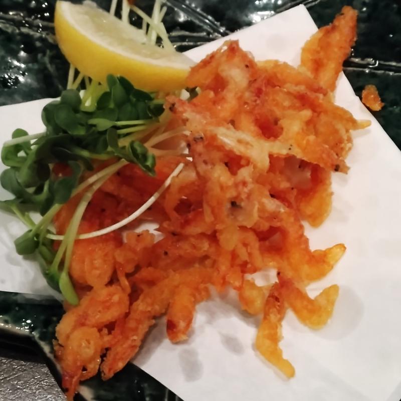 桜エビの天ぷら(ビアバール丸々 御徒町店 )