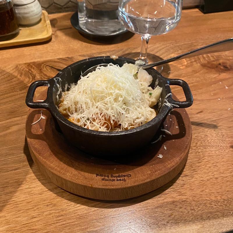 リゾット(海老丸らーめん)