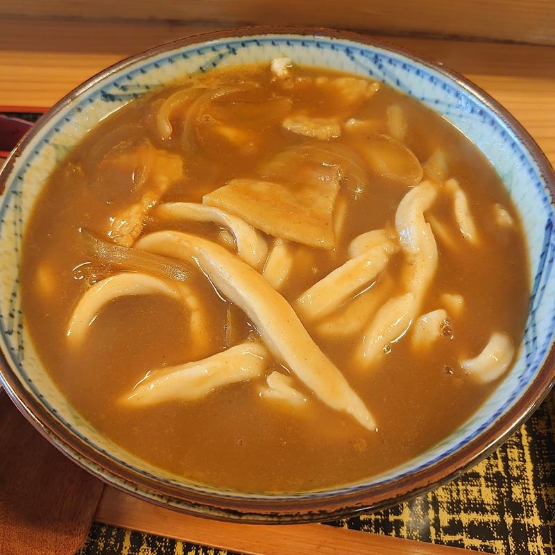 カレーうどん定食＋大盛り(いづみや 下妻店 )