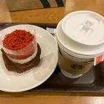 ストロベリー&ラズベリーのマスカルポーネチーズケーキ