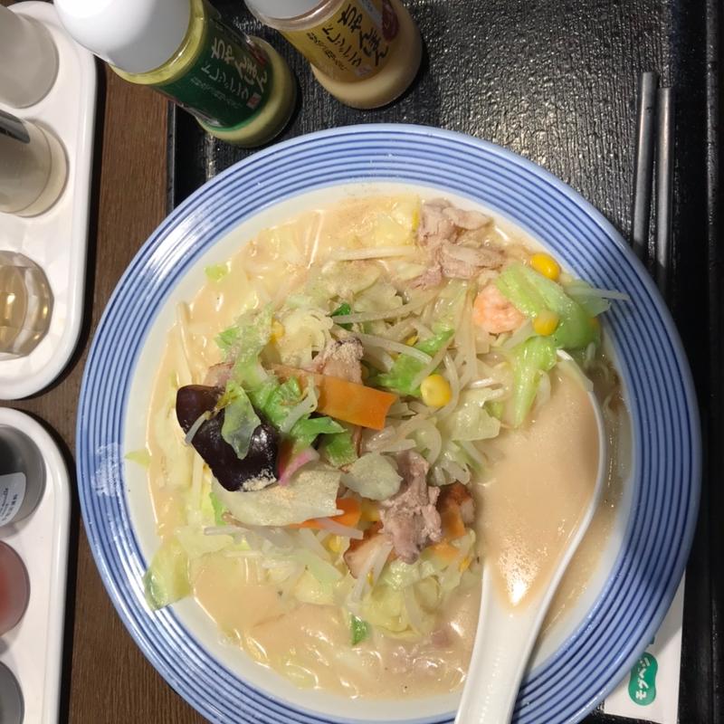 長崎チャンポン野菜大盛(リンガーハット 飯田橋東口店)