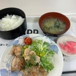 時計台定食（鶏しそ味噌焼）(札幌市役所地下食堂)