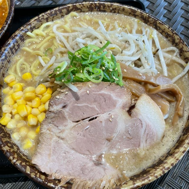 味噌ラーメン大盛(荒川らーめん魂 あしら 万代シテイ店)