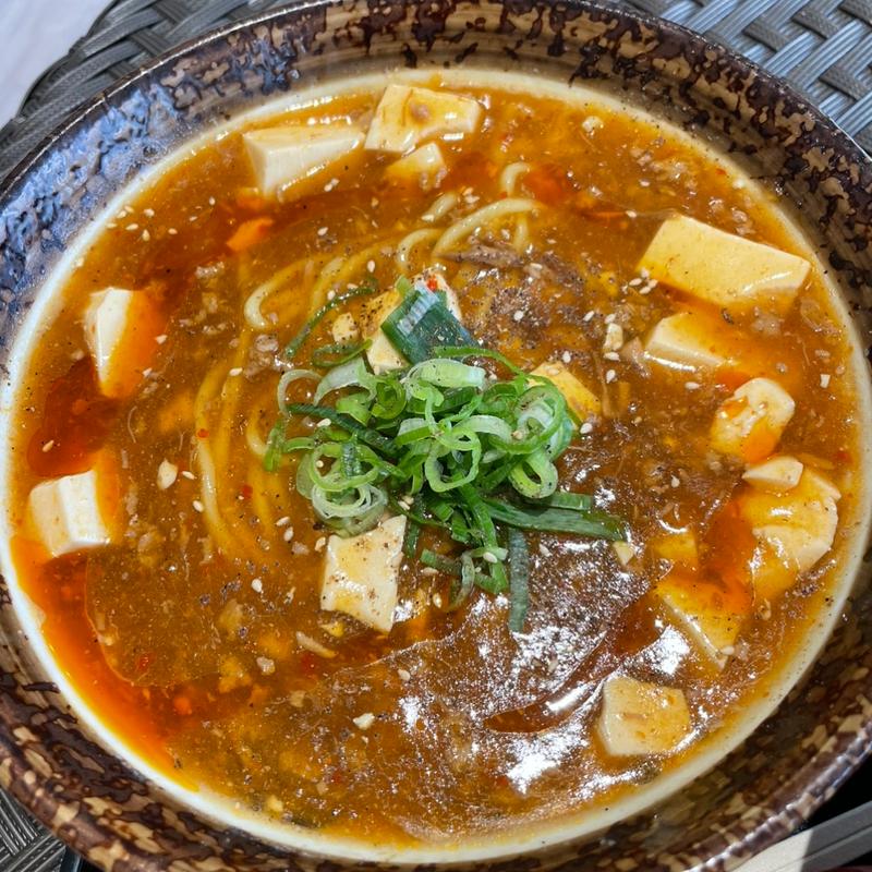 味噌麻婆麺(荒川らーめん魂 あしら 万代シテイ店)