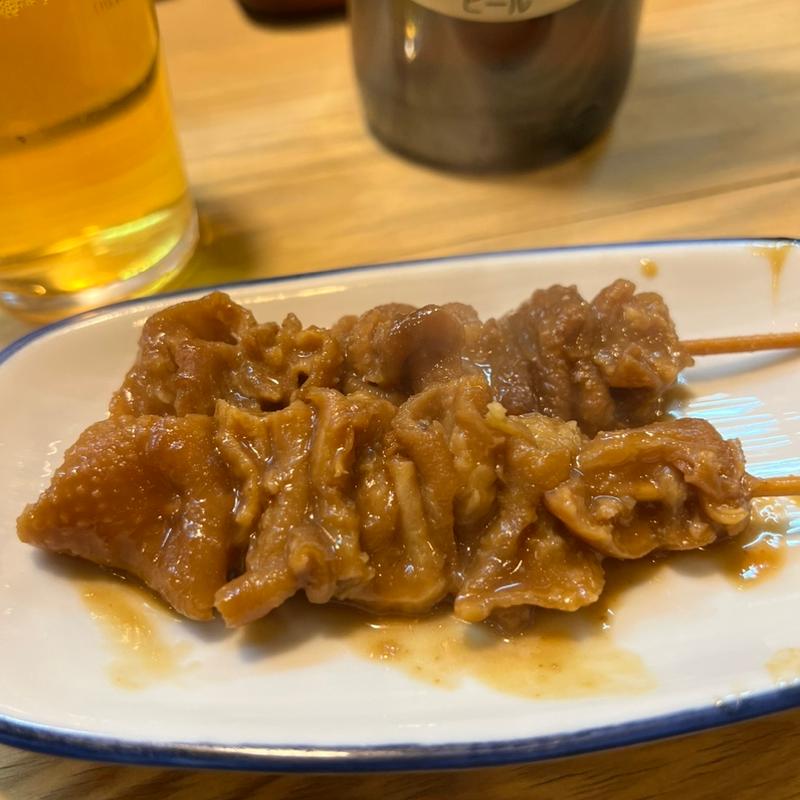 鶏皮のみそ炊き(利根 )