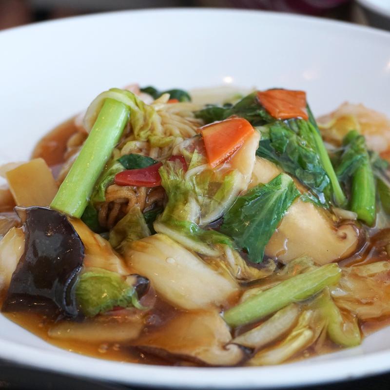 海鮮焼きそばセット(京鼎樓（ジンディンロウ） KITTE博多店)