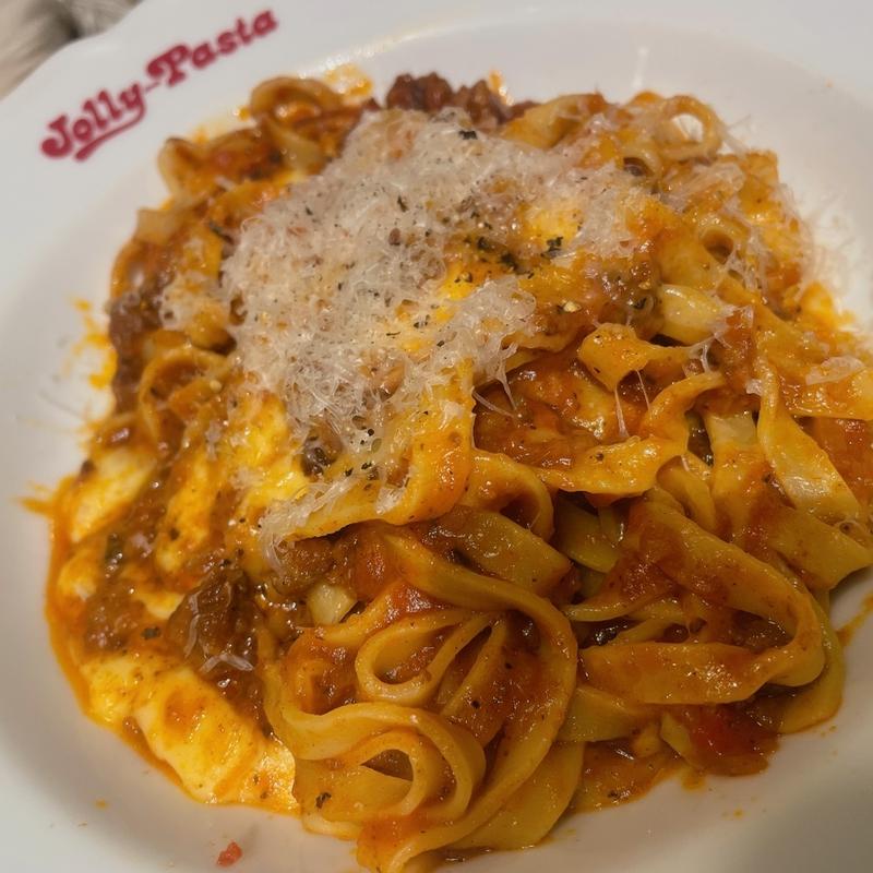 モツァレラチーズのボロネーゼ(ジョリーパスタ 葛飾新宿店)