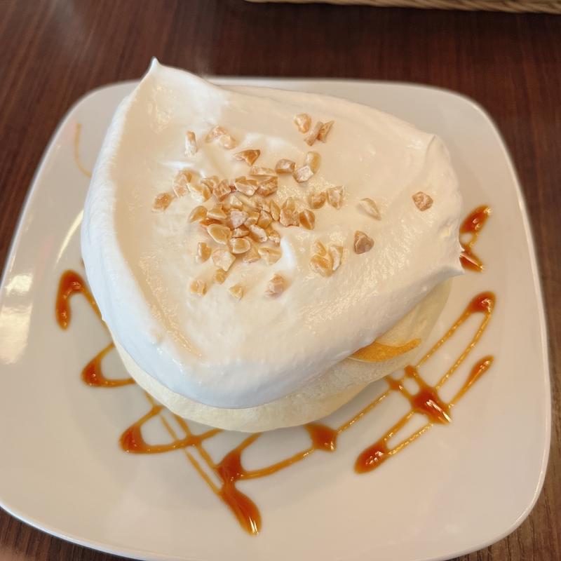 特製クリームのリコッタパンケーキ(高倉町珈琲 武蔵村山店)