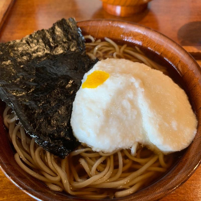 とろろ(温)(蕎麦 桶や)