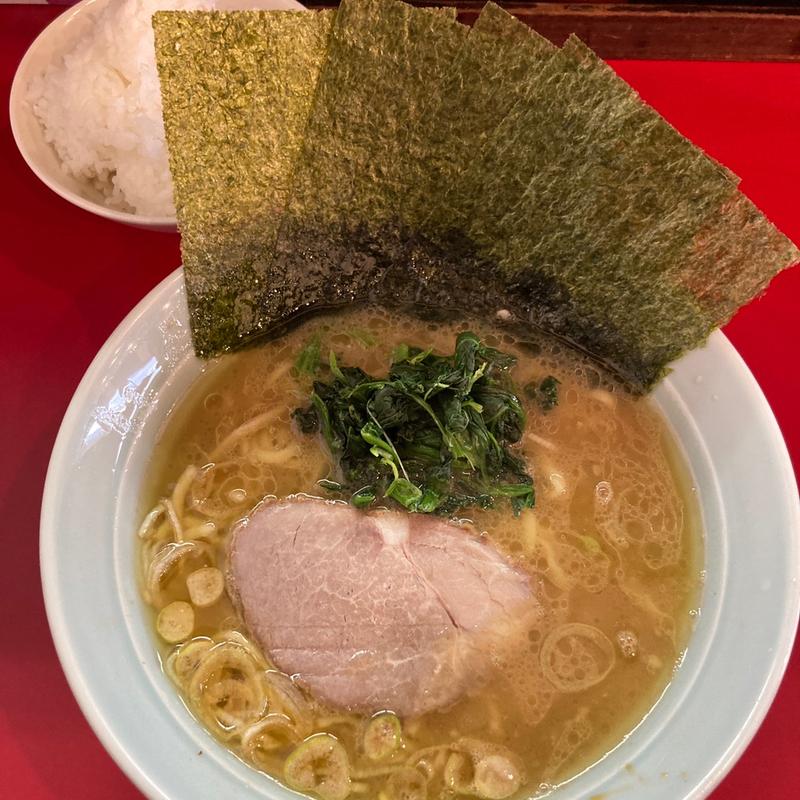 ラーメン+ライスセット+のり3枚(たま家 （たまや）)