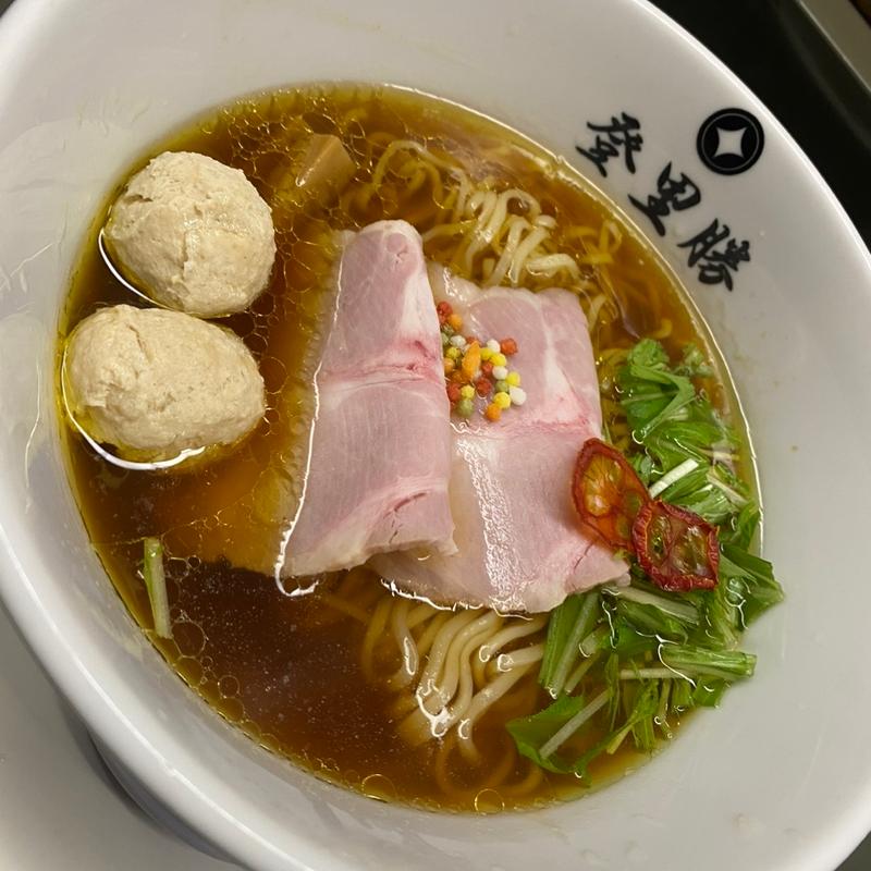 鶏全量しょうゆらーめん(らぁめん登里勝 )