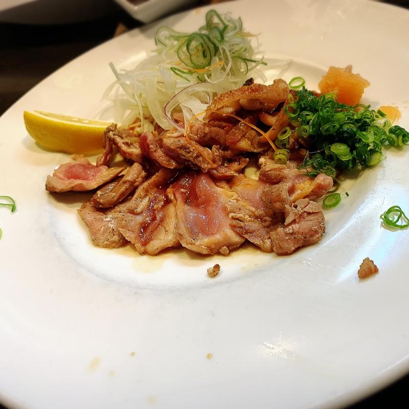 宮崎産地鶏のたたき(居酒屋 亜紗)