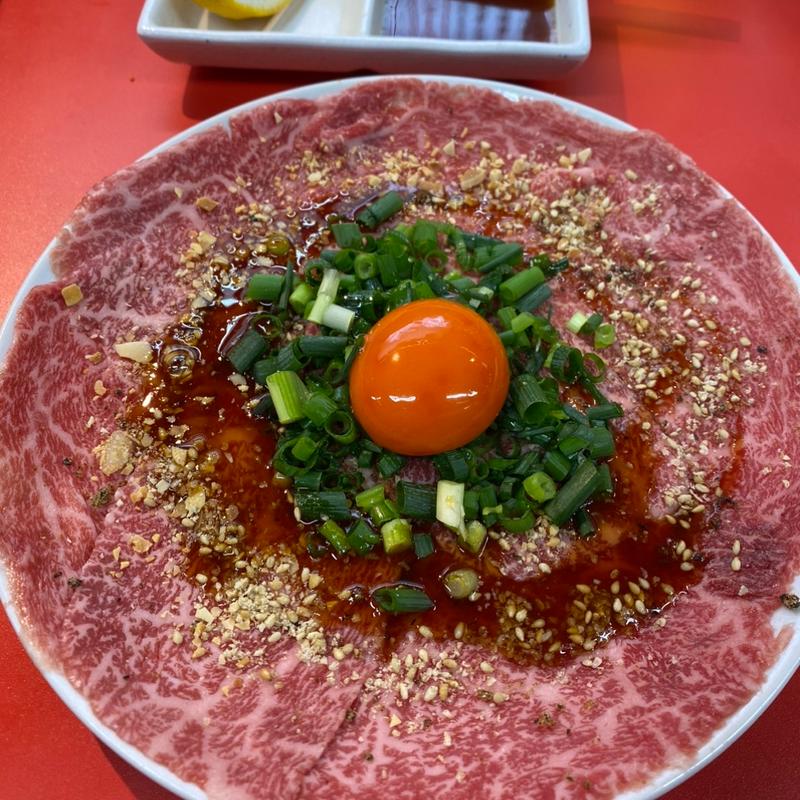 生ロースユッケ(いっせーのーで)