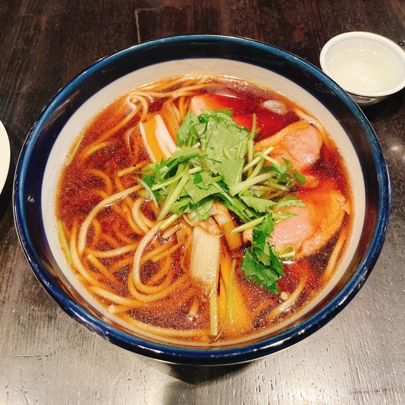 鴨南そば(軽井沢 川上庵 本店)