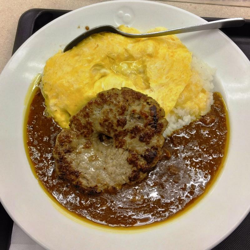 ハンバーグオムレツビーフカレー(松屋 仙台中央店 )