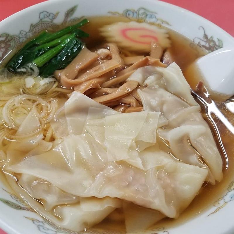 ワンタンメン(三久飯店)