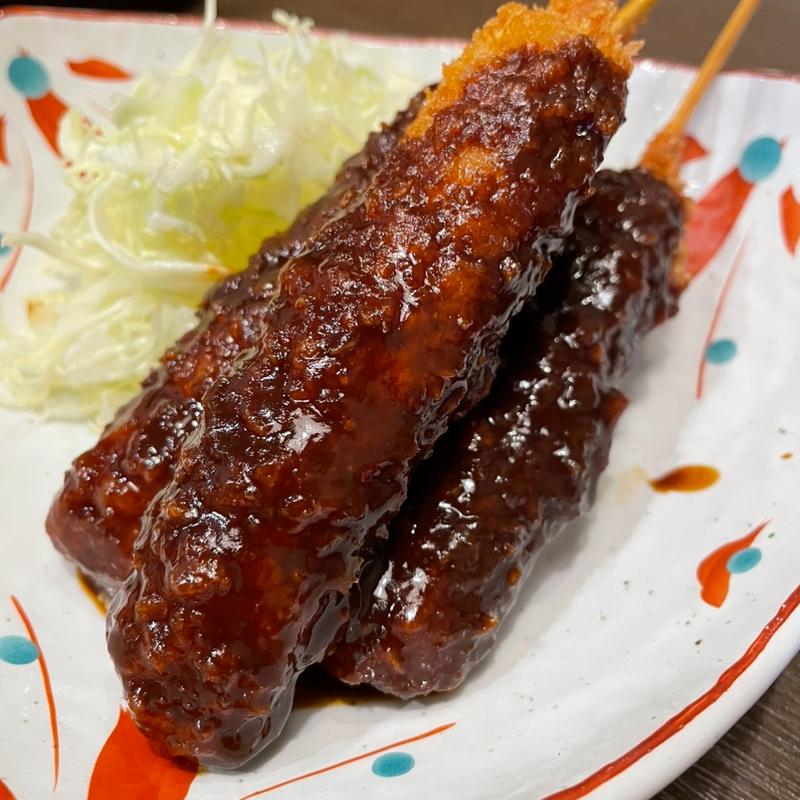 味噌串揚げ(和食麺処サガミ 川崎宮前店)
