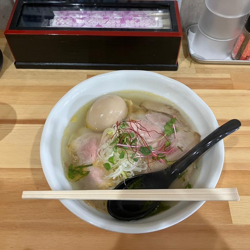 塩ラーメン(麺屋　山うち)
