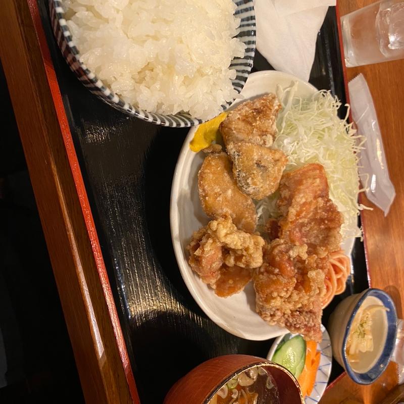 鳥から&さば竜田定食(みさち屋 )
