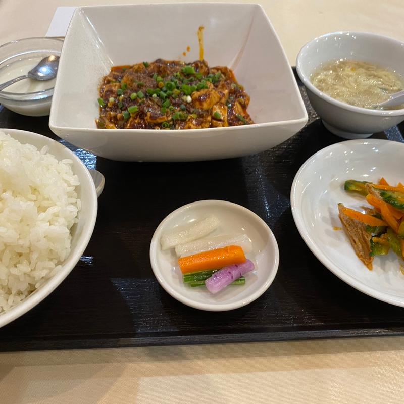 四川麻婆豆腐定食(四川料理 川国志)