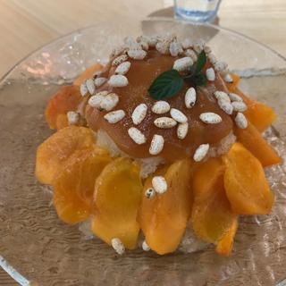 奈良の山の恵みほうじ茶柿氷