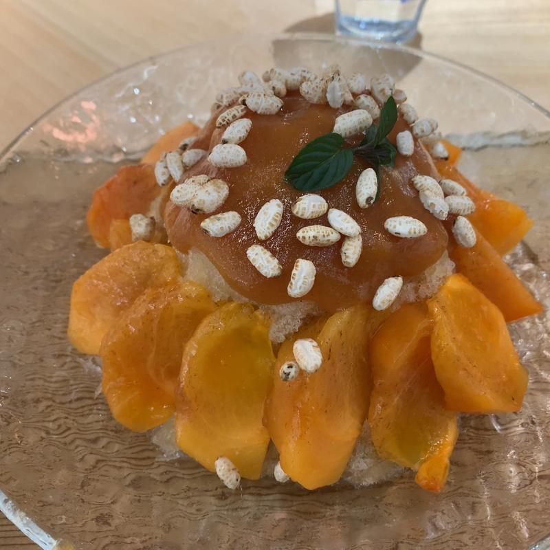 奈良の山の恵みほうじ茶柿氷( 奈良まほろば館)