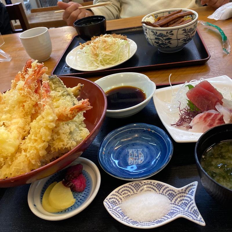 海老えびエビ天丼(漁師めし食堂)